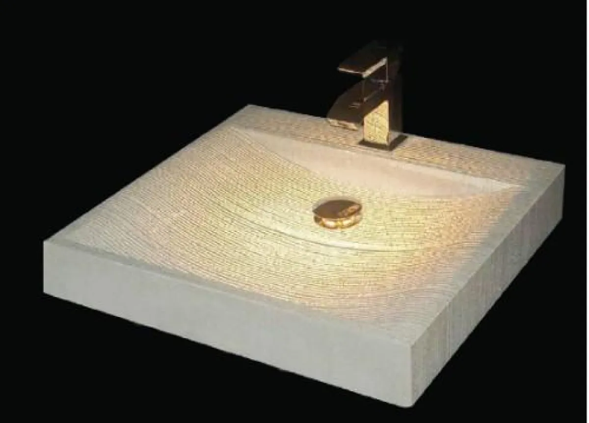 Beleuchtetes Waschbecken