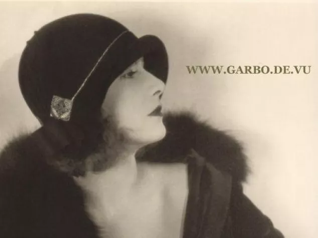 Bild: Greta Garbo in Berlin