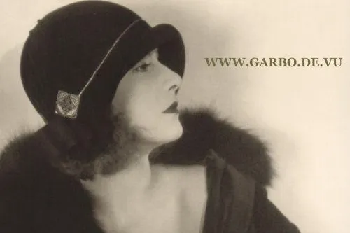 Bild: Greta Garbo in Berlin
