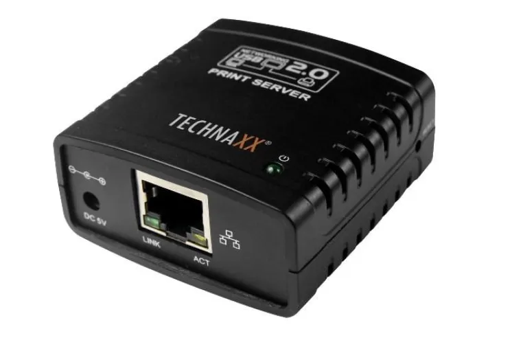Bild: Technaxx USB Print Server PS-01 * Mobiler Druckserver