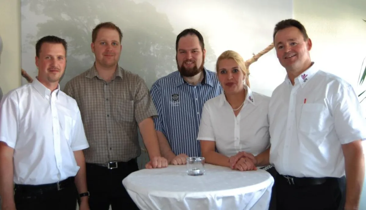 v.l.n.r.: Jens-Peter Schmidt, Projektleiter und Engineer, Stefan Hecker, Diplom-Ingenieur, Jürgen Wiedekin