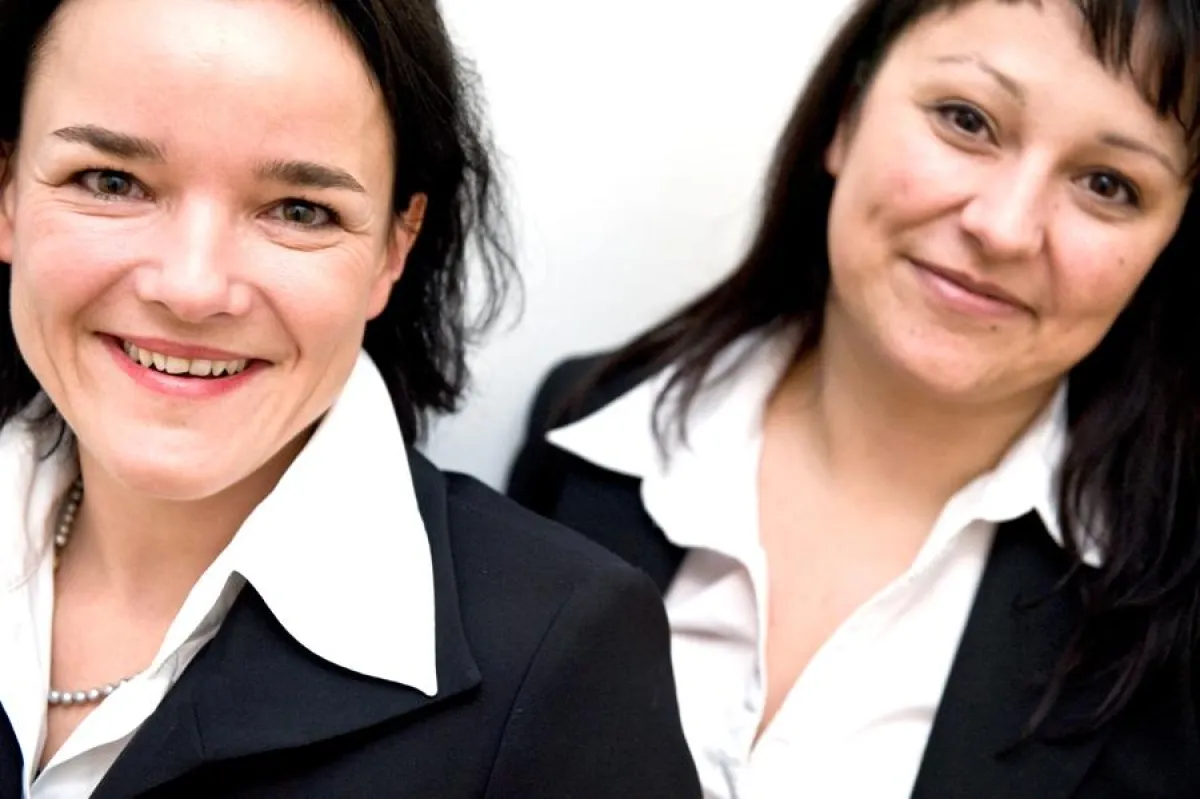 Karin Hammer und Corinna Höll, die Gründerinnen der DIMAK