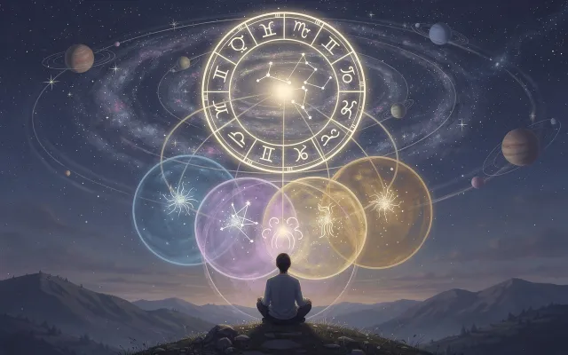 Astrologische Lebensanalyse: Wie Horoskope und Planetenzyklen als Kompass für die Zukunft dienen Bild: Astrologische Lebensanalyse: Wie Horoskope und Planetenzyklen als Kompass für die Zukunft dienen