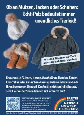 Bild: Wahlkampf-Endspurt bei der Tierschutzpartei