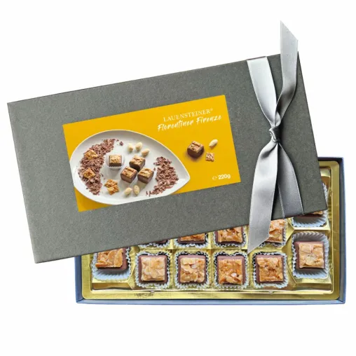 Doppelte Krönung: Die Lauensteiner Florentiner Praline ist die Praline des Jahres 2023 Bild: Doppelte Krönung: Die Lauensteiner Florentiner Praline ist die Praline des Jahres 2023