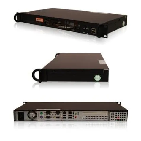 1HE Industrie-Computer verdoppelte die Installationsdichte in 19"-Serverschränken Bild: 1HE Industrie-Computer verdoppelte die Installationsdichte in 19"-Serverschränken