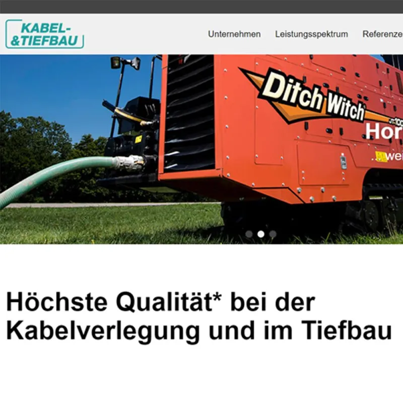 Website Optimierung für B2B-Kunde