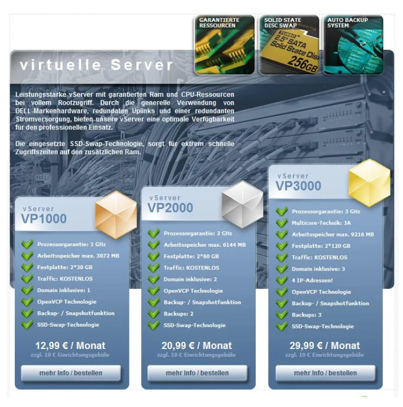 Die neuen vServer von netcup