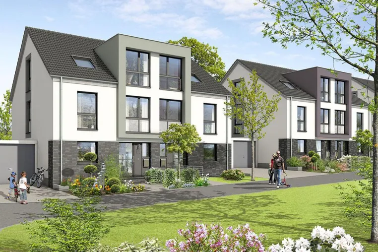 Bild: Neues Wohnquartier in Bergheim-Glessen