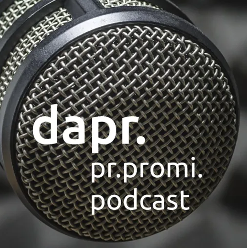dapr startet pr.promi.podcast Bild: dapr startet pr.promi.podcast