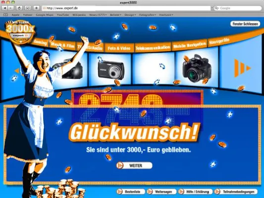 Bild: expert feiert 3.000 mal