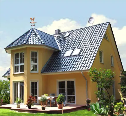 Bild: Romantisch wohnen mit Turm