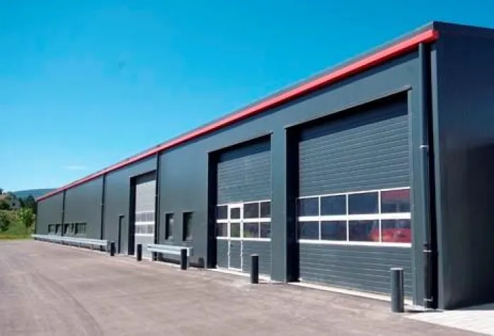 Bild: Stahlhallen-Spezialist HALTEC baut für das Deutsche Rote Kreuz