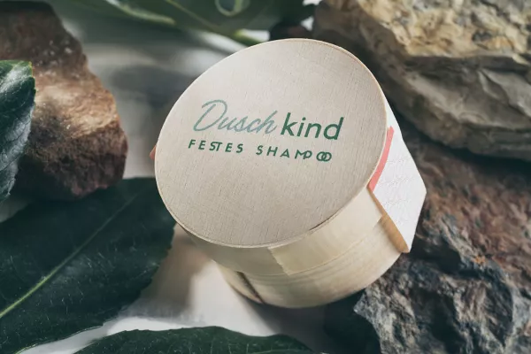 Bild: Duschkind – festes Shampoo handgemacht, vegan und plastikfrei