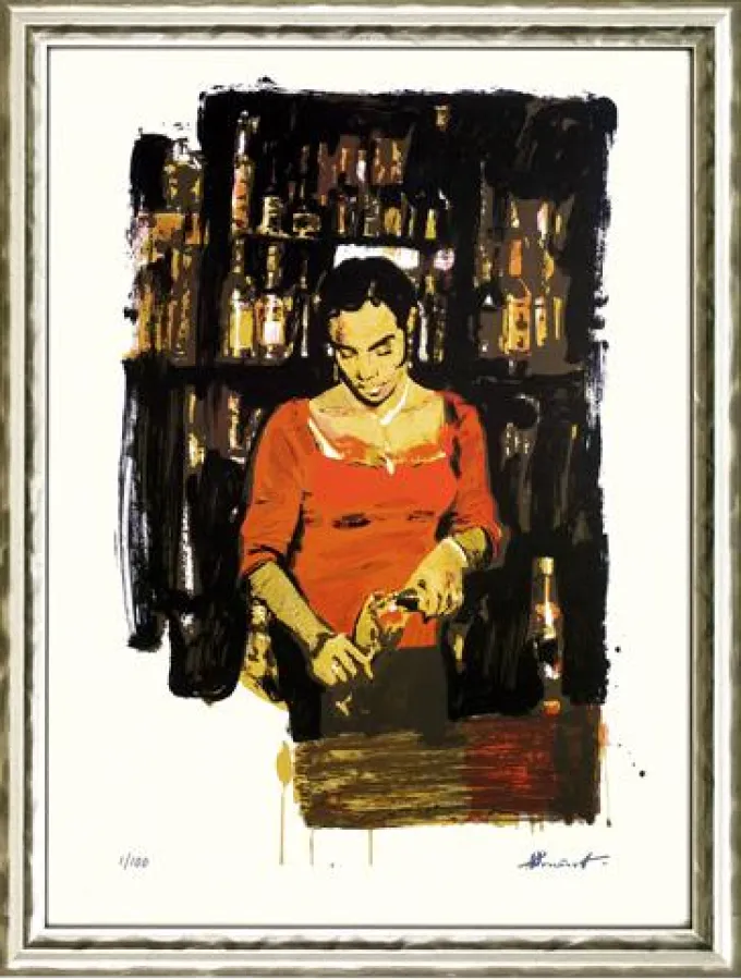 Alexander Kotchetow, Kellnerin in Rot