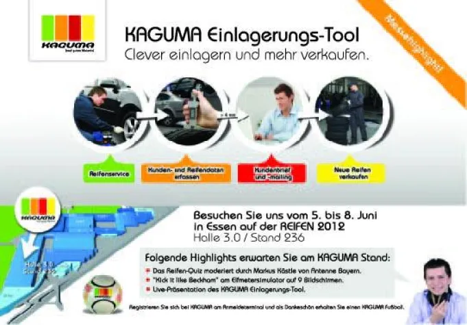 Bild: Vorab-Berichterstattung - Highlights auf der „Reifen 2012“