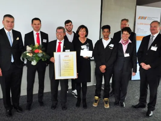 8. AVW-Unternehmerpreis für Integration ausländischer Fachkräfte und Migranten vergeben Bild: 8. AVW-Unternehmerpreis für Integration ausländischer Fachkräfte und Migranten vergeben