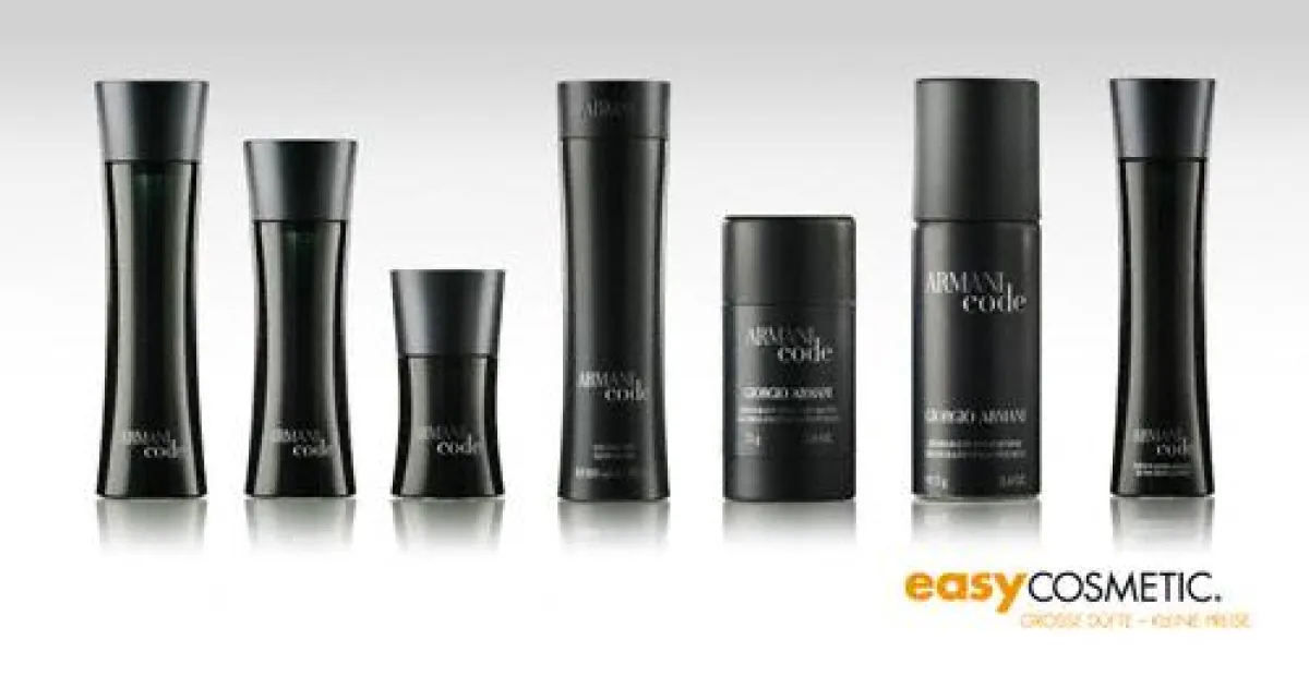 Die Produkte von Giorgio Armani Code Homme
