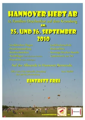 Bild: 12. Familienfrachenfest auf Hannovers Kronsberg.