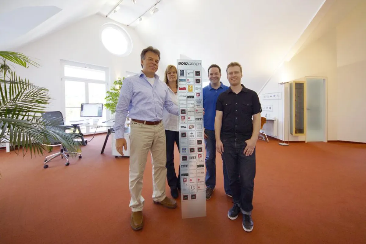 Das Team von Botta-Design erhielt soeben den 50. Designpreis