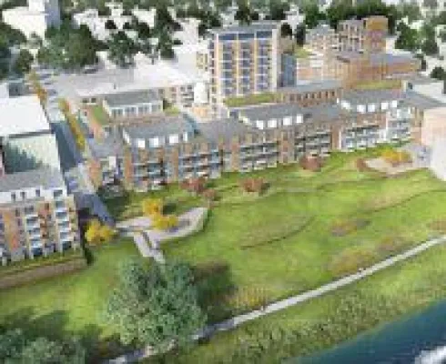 Bild: Ehemaliges Phrix-Gelände in Hattersheim: Wohnen im historischen Industriedenkmal