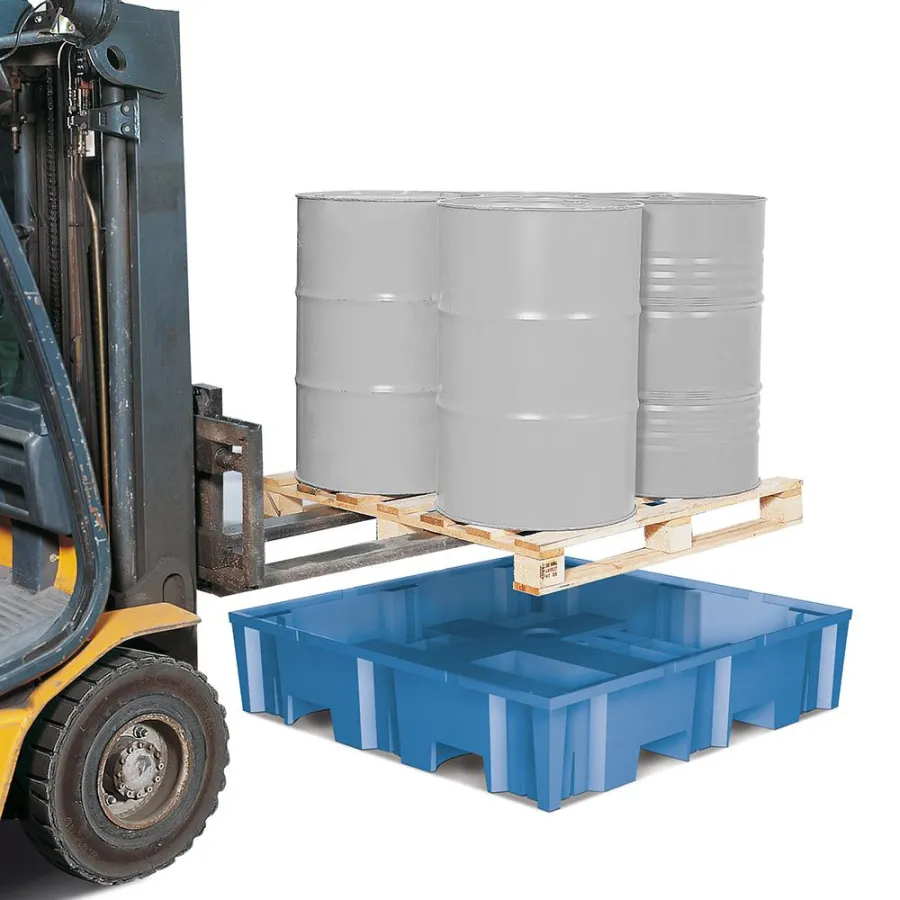 PolySafe Euroline – die kompakte Lösung zur Lagerung von Fässern