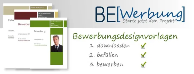 Bild: Bewerbungsvorlagen - Nicht Fluch sondern Segen