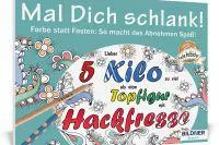 Bild: "Mal dich schlank" - freches Malbuch zum Abnehmen