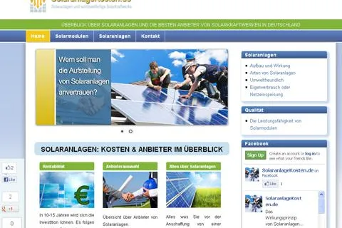 Solaranlagekosten.de öffnet die Tür für Kooperationen mit der Solarbranche Bild: Solaranlagekosten.de öffnet die Tür für Kooperationen mit der Solarbranche