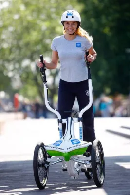Bild: Wie kann ich mit Sport schnell abnehmen? Heimtrainer? Laufband? Rudermaschine? Nein, FreeCross