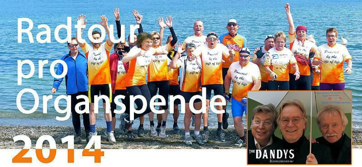 Radtour-pro-Organspende 2014