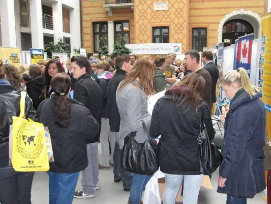 Bild: Ein Schuljahr im Ausland: Niedersächsische SchülerAustausch Messe am 10.9.2011 in Hannover