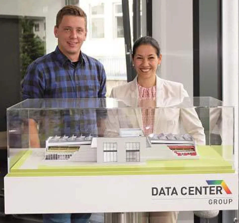 Timo Bröcher und Kim Blecker (c) DC-Datacenter-Group GmbH