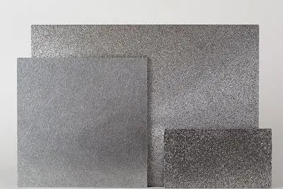 Sinterplatten oder Platten aus porösem Aluminium? Bild: Sinterplatten oder Platten aus porösem Aluminium?
