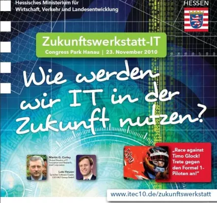 Zukunftswerkstatt-IT: Wie werden wir IT in der Zukunft nutzen? Bild: Zukunftswerkstatt-IT: Wie werden wir IT in der Zukunft nutzen?