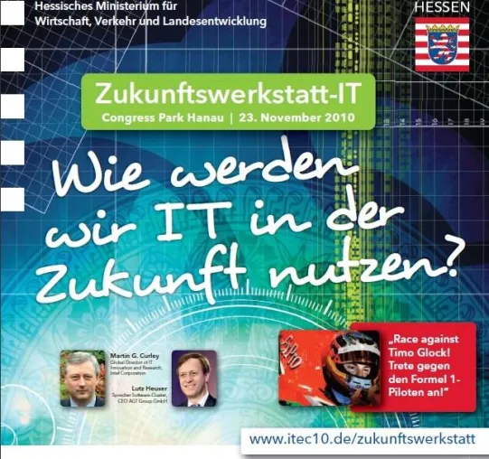 Zukunftswerkstatt-IT: Wie werden wir IT in der Zukunft nutzen? Bild: Zukunftswerkstatt-IT: Wie werden wir IT in der Zukunft nutzen?
