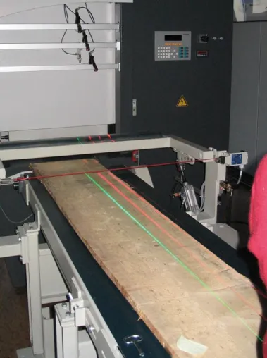 Bild: Z-LASER für die Holzindustrie: Noch längere rote und grüne Linien und Laserprojektionen