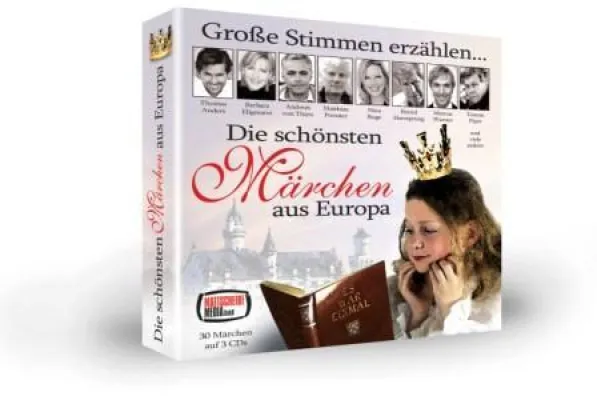 Bild: Hörbuch „Die schönsten Märchen aus Europa“ mit prominenten Sprechern - ab 09.12. im Handel