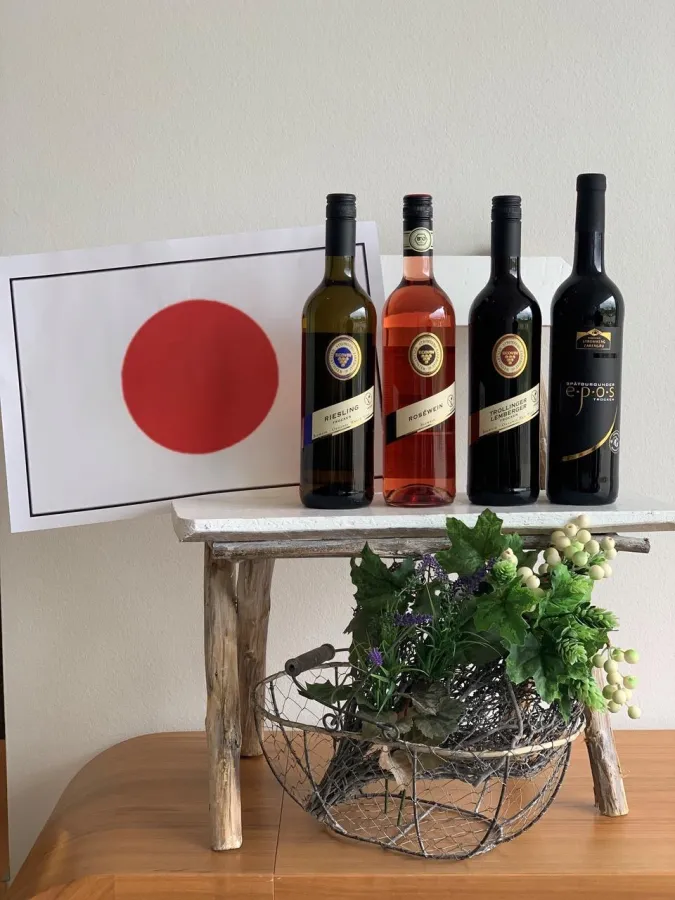 Weinexporte der WG Stromberg-Zabergäu nach Japan.