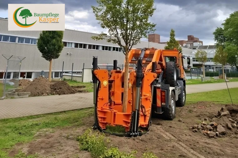 Bild: Bäume umsiedeln dank Großbaumverpflanzung der Baumpflege Kasper GmbH aus Berlin