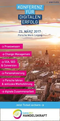Bild: Auf der »Handelskraft 2017 – Konferenz für digitalen Erfolg« den Handel von morgen aktiv mitgestalten