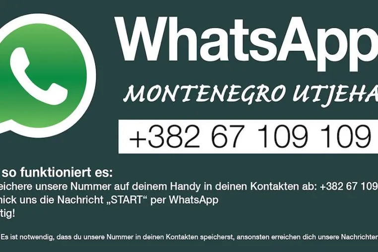 Montenegro Reise- und Urlaubsinfos kostenlos per WhatsApp Bild: Montenegro Reise- und Urlaubsinfos kostenlos per WhatsApp