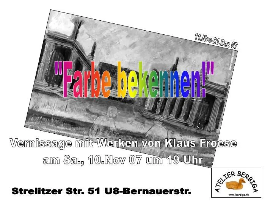 Flyer zur Veranstaltung