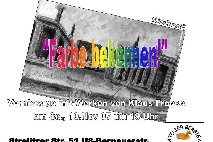 Bild: "Farbe bekennen!"