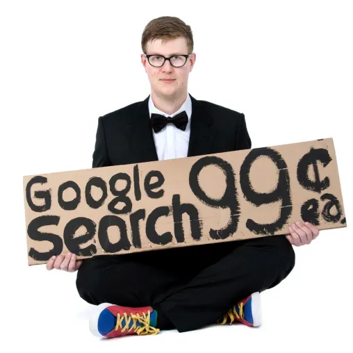 Künstler googelt ein Jahr öffentlich (und läßt sich dafür bezahlen) Bild: Künstler googelt ein Jahr öffentlich (und läßt sich dafür bezahlen)