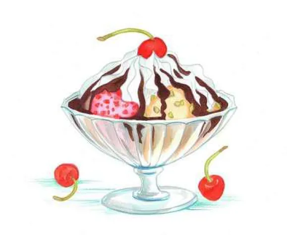 Bild: Was ist der krönende Abschluss eines jeden Menüs?