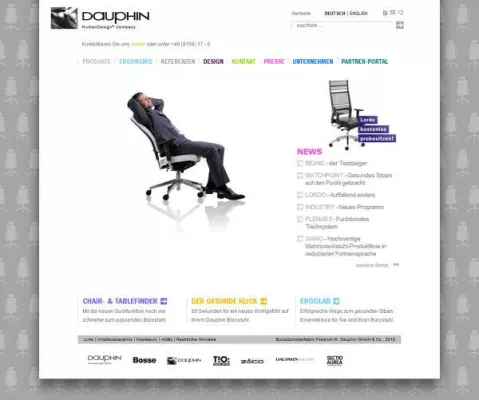 Bild: Relaunch in neuem Design und erweiterter Funktionalität: Dauphin.de