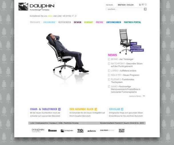 Bild: Relaunch in neuem Design und erweiterter Funktionalität: Dauphin.de