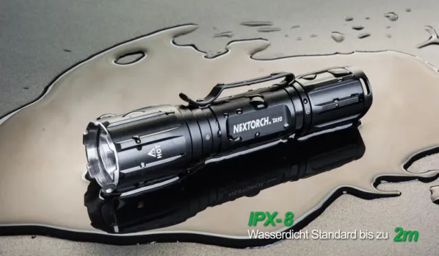 Bild: Allesfresser-Taschenlampe mit Hochfrequenz-Abwehr-Technologie: TA10