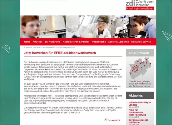 Bild: Ideenwettbewerb für mobile MINT-Angebote wird ausgeschrieben